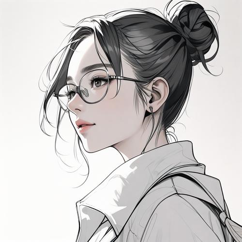 活力四射！運動眼鏡搭配戴眼鏡女生頭像的魅力全解析